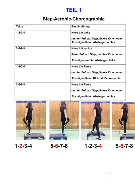 step aerobic schritte übersicht|Alexeys Stepcenter